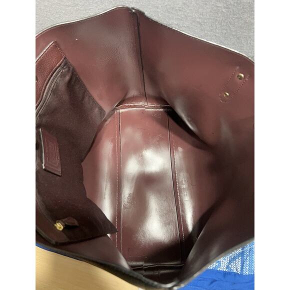 Coach Ew Nomad Pebble Leather Woman Tote Bag Black F72673 - Picture 6 of 16